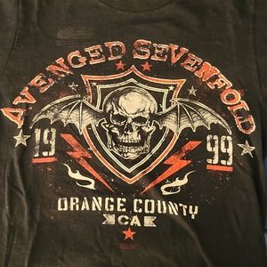 Avenged Sevenfold band tee